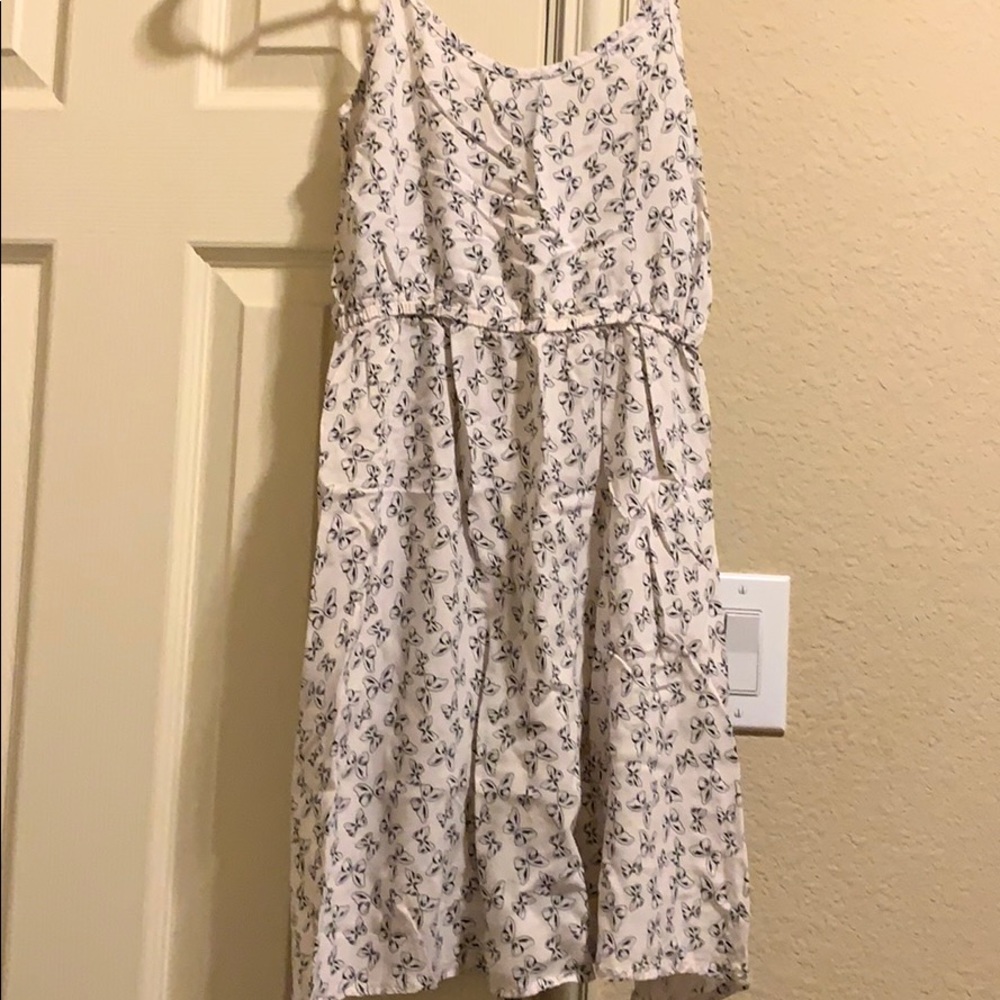 Creamy Spaghetti strap dress.